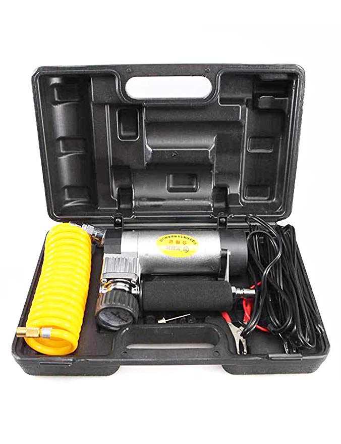 CUKKE 12V 140W 35L/Min Digital Tire Inflator Pump Portable Air Compressor With Auto Cut-Off Vehicle Tools Set