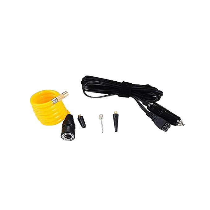 Baoblaze 12V Car Heavy Duty Air Compressor Tyre Inflator Pump with Cable Car - Yellow