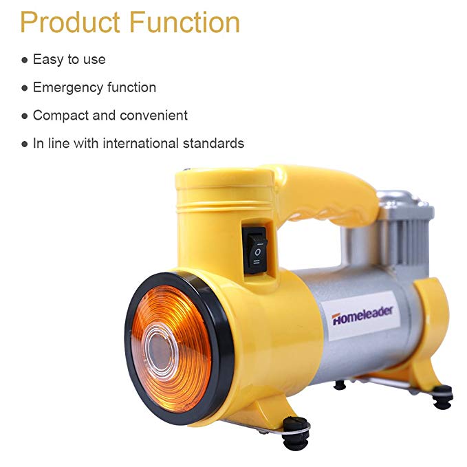 TMISHION Portable Air Compressor Pump Digital Tire Inflator