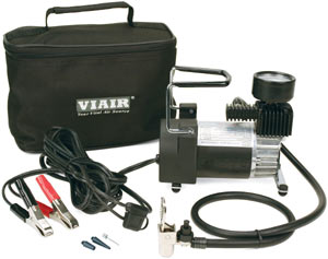 VIAIR 90P Portable Compressor with included accessories