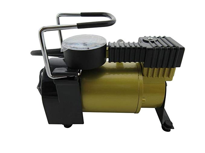 HARPOW Tyre Inflator 30mm Piston Air Compressor with light Air gauge