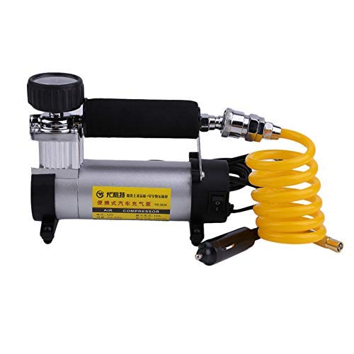 MUSIF Car Tire Inflation Pump Electric 12V 100PSI Air Compressor Pump YD-3035A