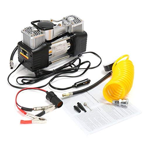 150PSI 60L 12V Air Compressor 4WD Tire Inflator Portable Kit Pressure Pump