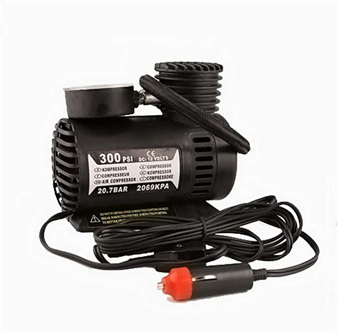 RUIRUI 12V Portable Air Compressor Pump, Digital Tire Inflator