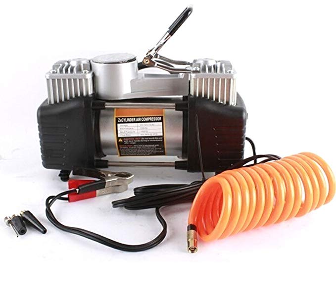 Good concept 12V Auto Car Air Compressor Tire Pump Electric Double Cylinder Inflator 150PSI