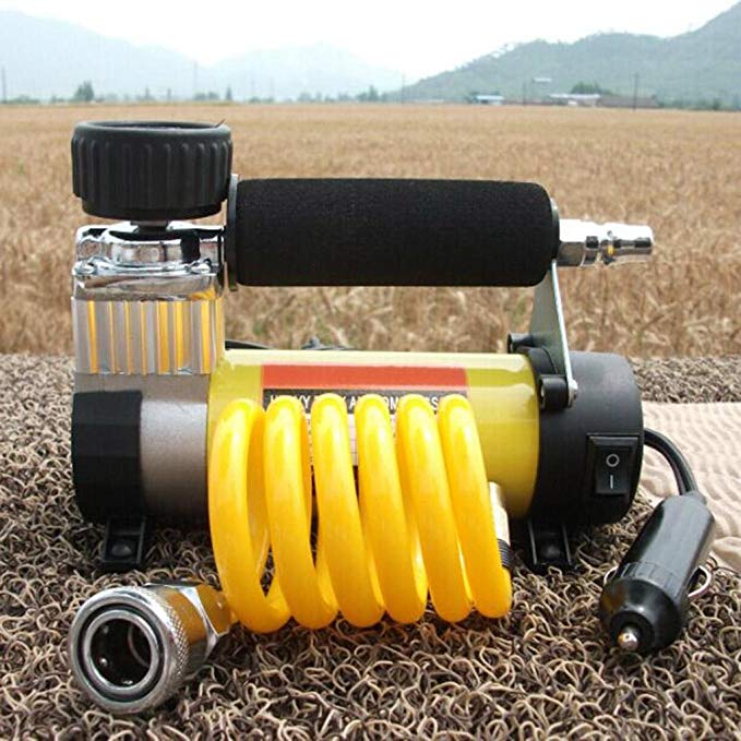 GOUGOU Automotive metal inflatable pump Emergency inflator Tire car inflatable pump